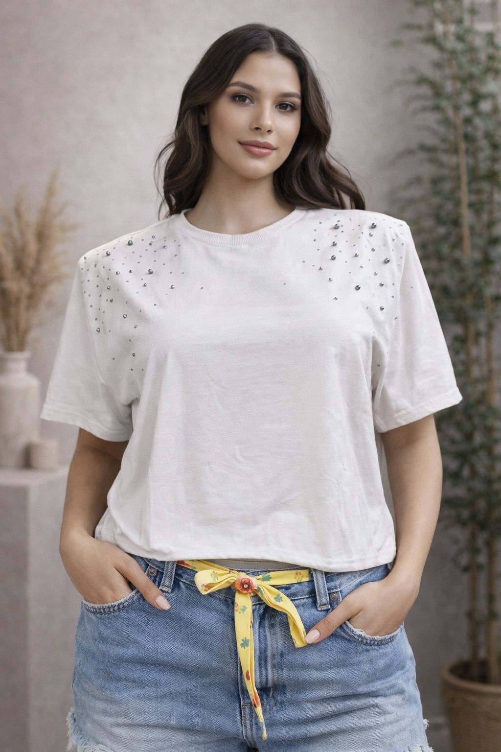 WhatsApp Image 2026-01-03 at 21.29.28 Blusa Feminina com Pedraria nos Ombros
