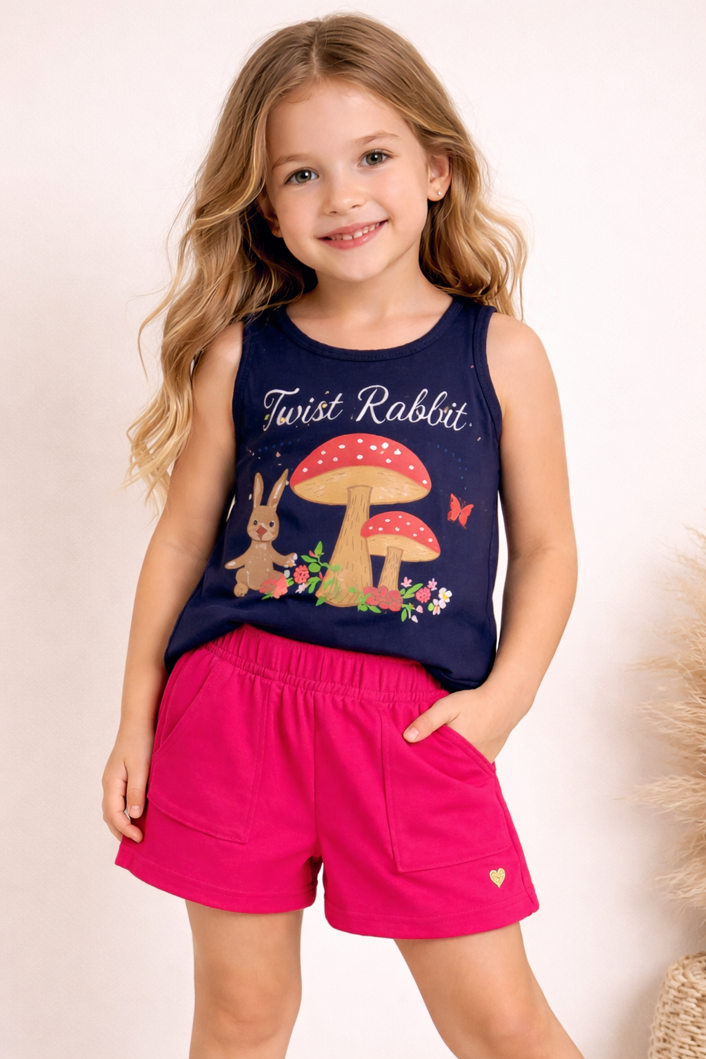 Conjunto Infantil Casual Coelho
