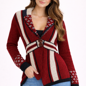 casaco feminino yasmin em tricô
