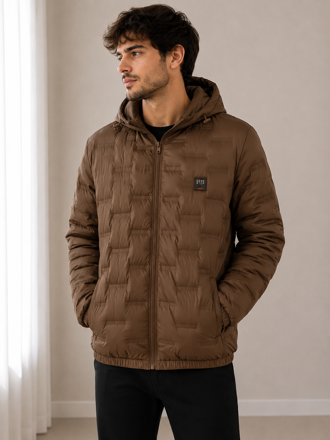 jaqueta masculina puffer jaqueta masculina puffer