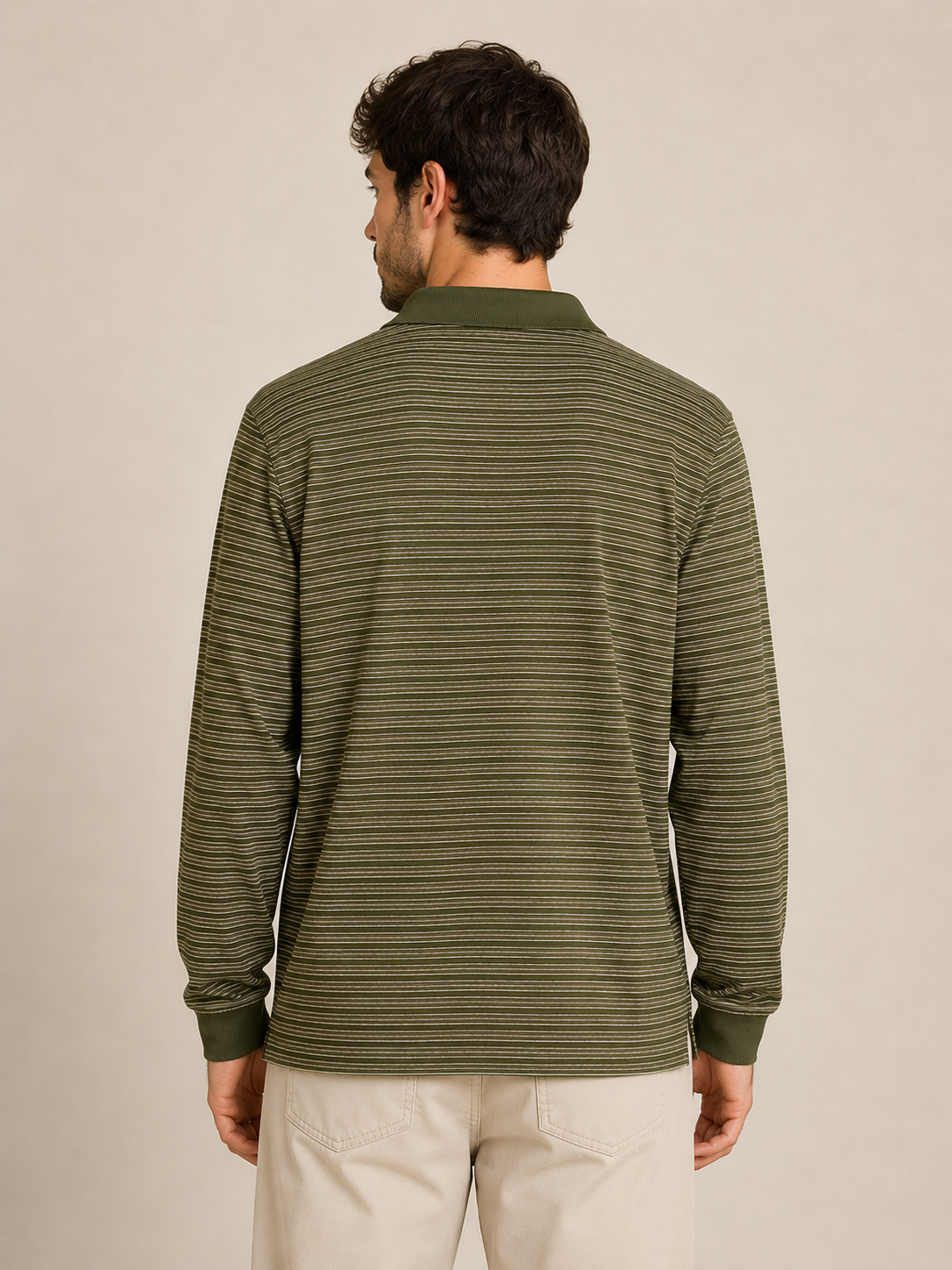 polo manga longa masculina listrada polo manga longa masculina listrada